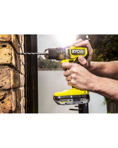 Шуруповерт Ryobi ударний ONE+ HP RPD18C-242S 18В, 1х2Ah, 1х4Ah, 54Нм 450·1700об/хв, сумка (5133004983)