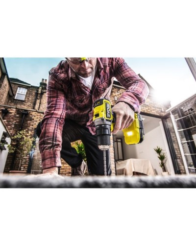 Шуруповерт Ryobi ударний ONE+ HP RPD18C-242S 18В, 1х2Ah, 1х4Ah, 54Нм 450·1700об/хв, сумка (5133004983)