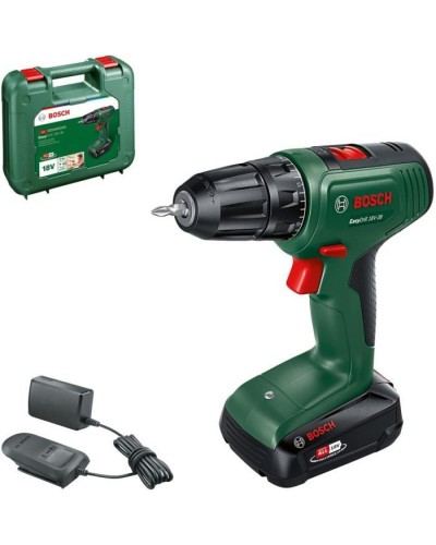 Шуруповерт Bosch EasyImpact 18V-38, 18V, 2Ah, 20-38Нм, 0-430-0-1630об/хв, кейс (0.603.9D8.003)