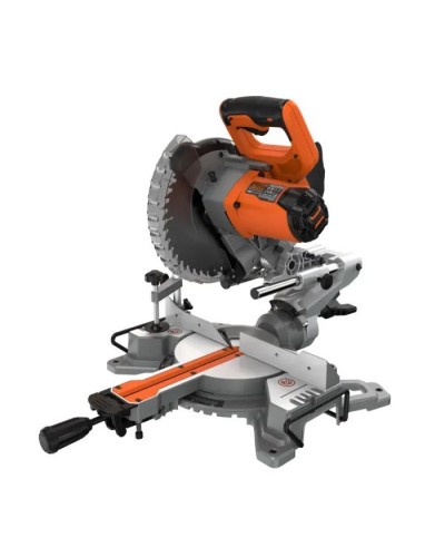 Торцювальна пила Black&Decker 1500 Вт, диск 216х30 мм, 4700 об/хв, XPS, вага 15 кг (BES701)