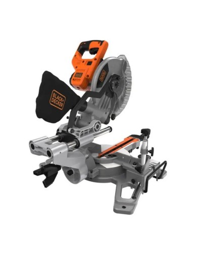 Торцювальна пила Black&Decker 1500 Вт, диск 216х30 мм, 4700 об/хв, XPS, вага 15 кг (BES701)