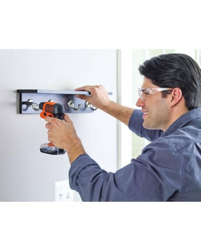 Викрутка акумуляторна Black&Decker 3.6 Li-Ion, 180 об/хв, реверс, підсвічування, 0.4 кг (BDCSFS30C)