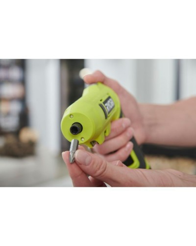 Викрутка акумуляторна Ryobi RSDP4-120G 4В, USB, Lithium, 1х2Ah, 5Нм, 200об/хв, поворотна ручка (5133005958)