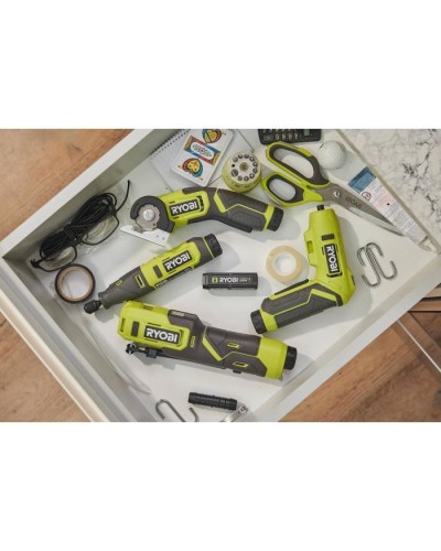 Викрутка акумуляторна Ryobi RSD4-120TA2, USB Lithium, 4V, 1х2Ah, 5Нм, 200об/хв, 2 насадки ,10 біт, кейс (5133006211)