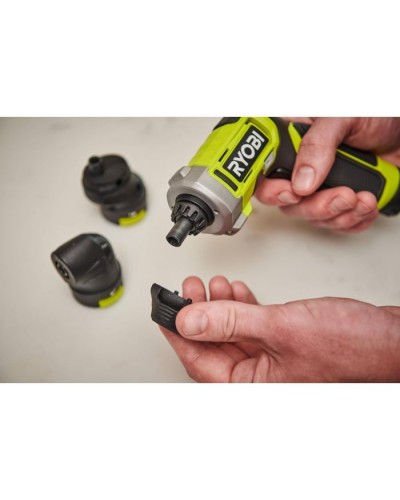 Викрутка акумуляторна Ryobi RSD4-120TA2, USB Lithium, 4V, 1х2Ah, 5Нм, 200об/хв, 2 насадки ,10 біт, кейс (5133006211)