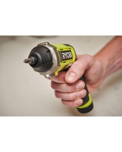 Викрутка акумуляторна Ryobi RSD4-120TA2, USB Lithium, 4V, 1х2Ah, 5Нм, 200об/хв, 2 насадки ,10 біт, кейс (5133006211)