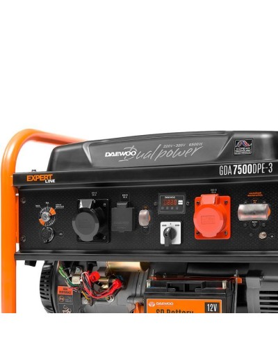 Генератор Daewoo GDA 7500DPE-3 6,5kW (GDA7500DPE-3)