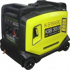 Генератор Konner&Sohnen інверторний KSB 30i S, 230В, 3.3kW, ручний старт, 40кг (KSB30IS)