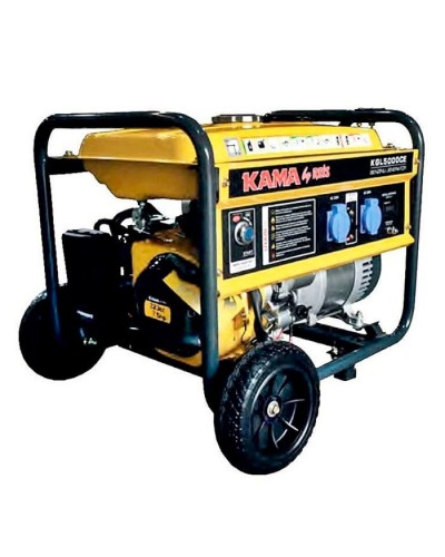 Генератор KAMA KGL5000CE, 230V, 50Hz, 4kW, 5KVA, 15L (KGL5000CE)