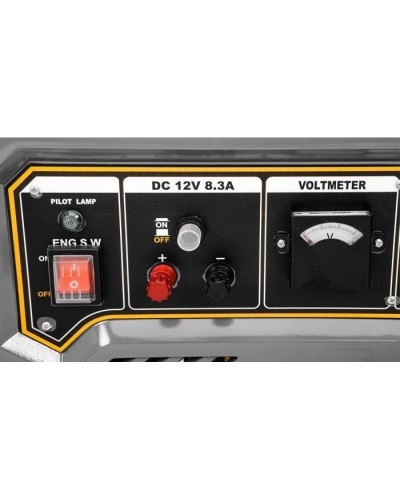 Генератор Graphite 230V (1 фаза), 2/2.2kW, ручний старт, AVR, 40кг (58G904)