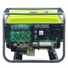 Генератор Konner&Sohnen Basic KSB 6500C, 230V, 5.5kW, ручний запуск, 66.6кг (KSB6500C)