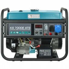 Генератор Konner&Sohnen KS 7000E ATS, 230V, 5.5kW, АВР(ATS), електростартер, 76.8кг (KS7000EATS)