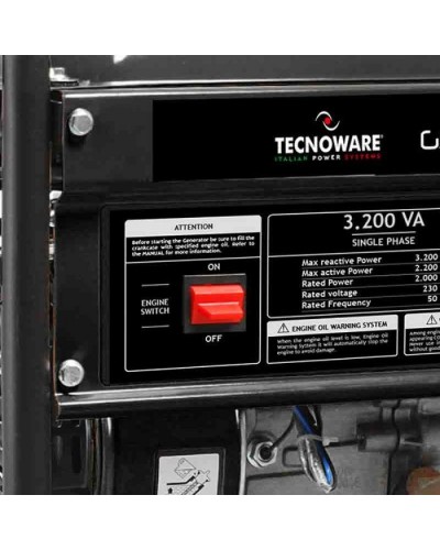 Генератор TECNOWARE FGE3200M 2.2kW, ручний старт (FGE3200M)