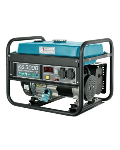 Генератор Konner&Sohnen KS 3000, 230В, 3kW, 13.04А, ручний запуск, 41.5кг (KS3000)