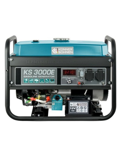 Генератор Konner&Sohnen KS 3000E, 230В, 3.0kW, електростартер, 46.1кг (KS3000E)