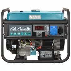 Генератор Konner&Sohnen KS 7000E, 230В, 5.5kW, електростартер, 76.2кг (KS7000E)