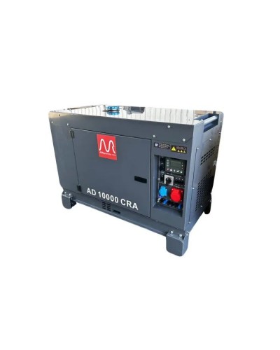 Генератор Metier AD10000CRA дизель, 1/3ф, 3ф-8,0kW, 1ф-7,2kW бак-25л, ел.старт (AD10000CRA)