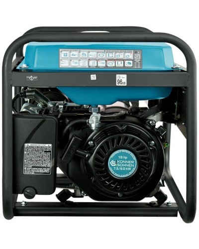 Генератор Konner&Sohnen KS 10000E-3, 400В, 7.5кВт, 3 фази, АВР (ATS), електростартер, 89.2кг (KS10000E-3ATS)