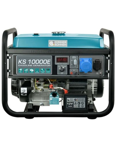 Генератор Konner&Sohnen KS 10000E, 230В, 8кВт, електростартер, 85.5кг (KS10000E)