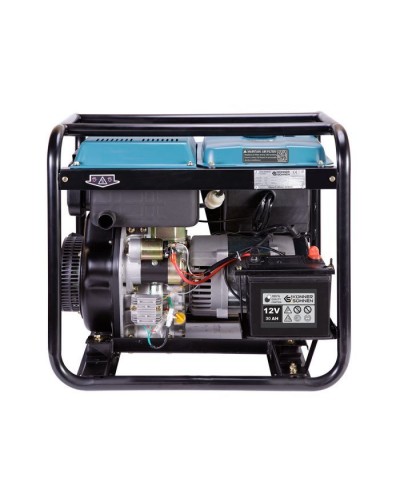 Генератор Konner&Sohnen KS 8102HDE (EURO II), 230W, 6.5kW, електростарт (KS8102HDE)