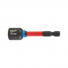 Головка магнітна Milwaukee 1/4", шестигранна, 10 мм Shockwave, ударостійка (4932492441)