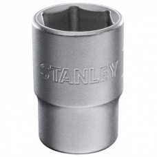 Головка торцева Stanley 1/2" х 30мм, з шестигранним профілем, стандартна, метрична. (1-17-257)