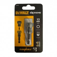 Головка торцева DeWALT EXTREME Impact знімна, для видалення метал стружки, 1/4"х13 мм (DT7467)