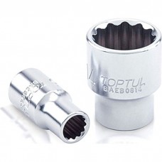 Головка торцева Toptul 12-гранна 1/4" 9мм (BAEB0809)