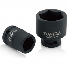 Головка торцева Toptul 1/2" 6-гранна ударна 21мм (KABA1621)