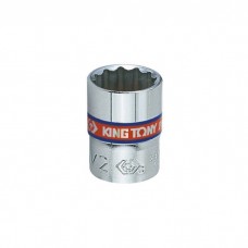 Головка торцева KING TONY 1/4", 11/32" 12-гранна дюймова (233011S)
