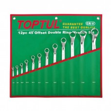 Ключ Toptul накидний 6-32 мм (кут 45 °) 12шт. (GAAA1202)
