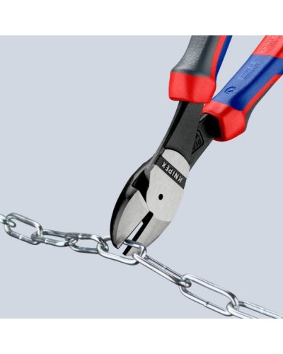 Кусачки KNIPEX бокові посилені 200мм (74 02 200)