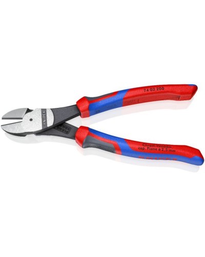Кусачки KNIPEX бокові посилені 200мм (74 02 200)