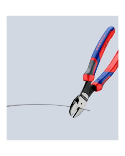 Кусачки KNIPEX бокові посилені 200мм (74 02 200)