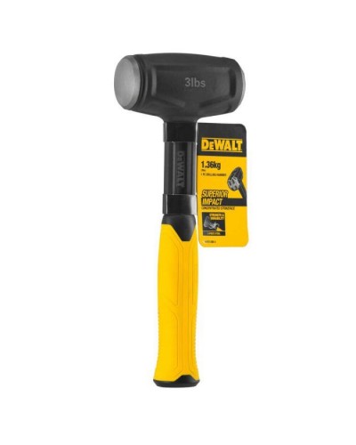 Кувалда DeWALT міні, 1361 г, з гасінням вібрації, 26.5 см. (DWHT51388-0)