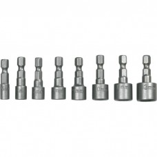 Набір головок Topex 1/4", 8 шт (39D387)