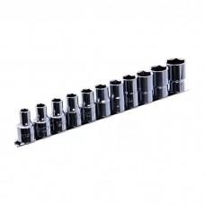 Набір головок Toptul 12-гранних на планці 1/2" 11од. 8-22мм (GAAQ1601U-12)