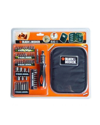 Набір інструментів Black&Decker A7104-XJ 56 предм. (A7104)