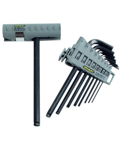 Набір інструментів Stanley HEX GRIP ключей шестигранных, 9шт. (0-89-904)