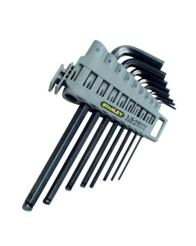 Набір інструментів Stanley HEX GRIP ключей шестигранных, 9шт. (0-89-904)