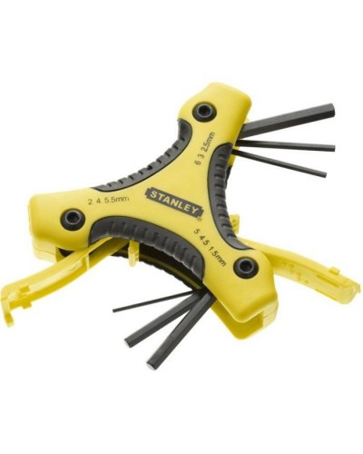 Набір інструментів Stanley Triangle ключей шестигранных 1.5-6мм (0-95-935) (0-95-935)