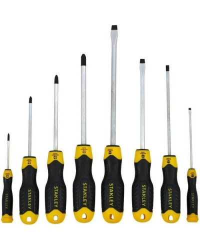 Набір інструментів Stanley отверток “CushionGrip” 8шт. (STMT1-74181) (STMT1-74181)