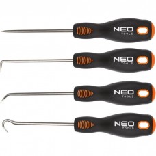 Набір інструментів Neo Tools гаки NEO 140 мм, набір 4 шт, (04-230)