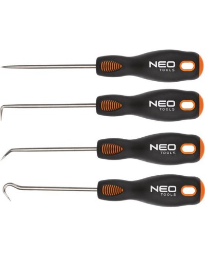 Набір інструментів Neo Tools гаки NEO 140 мм, набір 4 шт, (04-230)