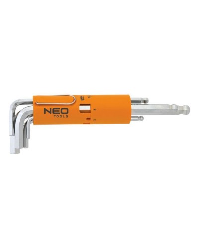 Набір інструментів Neo Tools ключі шестигранні, 2.5-10 мм, набір 8 шт.*1 уп. (09-523)