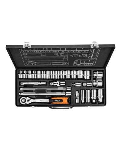 Набір інструментів Neo Tools 28 шт., 1/2", 3/8" (08-677)