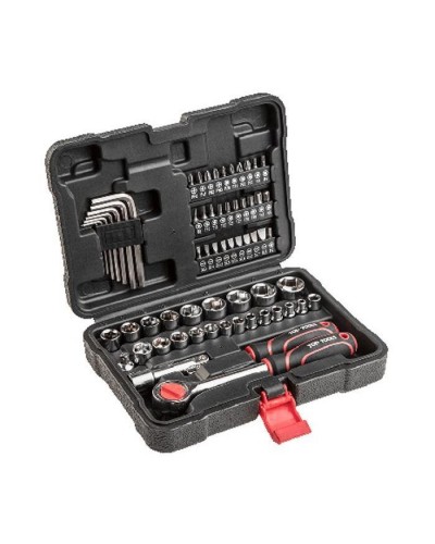 Набір інструментів Top Tools торцевих гайкових ключів 3/8, 63 ед. (38D515)