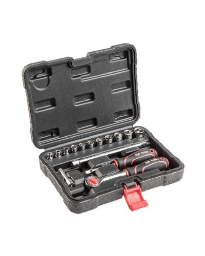 Набір інструментів Top Tools торцевих гайкових ключів 1/4”, 15 од. (38D525)