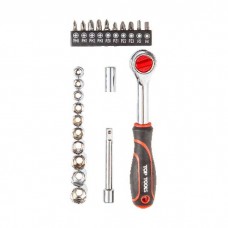 Набір інструментів Top Tools торцевих гайкових ключів 1/4", 23од. (38D505)