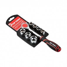 Набір інструментів Top Tools змінних головок торцевих 38D142, 3/8", 8 шт. (38D142)